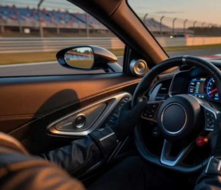 Racing Go hangzásvilága: motorhangok és energikus zenei hullámok grafikus ábrázolása